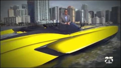 $1.3 Million Lamborghini Speedboat With 2,700 HP