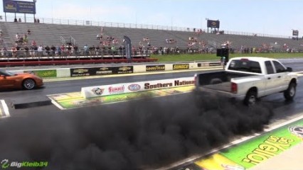 1000hp Cummins KILLS Corvette – Coal Roller Goes NUTS!