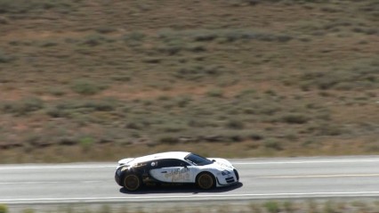 1200 HP Bugatti Veyron Super Sport Pur Blanc hits 246.4 MPH!!