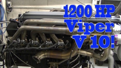 1200 HP V10 Viper Engine Dyno NRE!