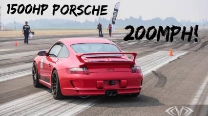 1500HP Porsche GT3 Spin Out at 202mph! / Shift-S3ctor