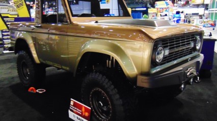 1966 Ford Bronco Andy Leach Cal Automotive Creations SEMA 2015