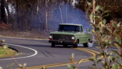 1968 Ford F100, aka “Frankenstein.” Running Morning Errands With Style