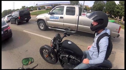 2 Iron 883 Harley Owners Get Bullied By Cop!