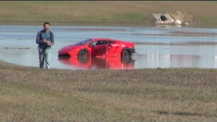 2000HP Lamborghini Loses Control Into A Lake (NEW ANGLES)we