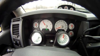 2006 5.9 Dodge Cummins 80mm Turbo – 20psi LAUNCH!