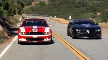 2011 Shelby GT500 vs. 600 HP 2011 “Firebreather” Camaro