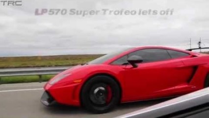 2013 SRT Viper battles Lamborghini Gallardo LP570-4