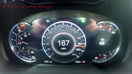 2016 Cadillac CTS-V Acceleration Test To 190MPH