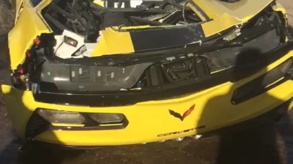 2016 Corvette ZO6 C7.R Special Edition Totaled