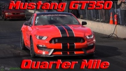2016 Mustang GT350 Hits the Quarter Mile! First Look!!