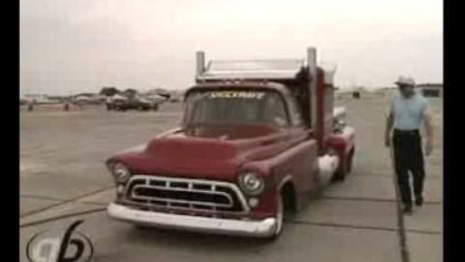 300 MPH Club – The FASTEST 57 Chevy TRUCK in the World!