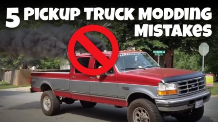 5 Modding Mistakes Owners Make On Their Daily-Driven Pickup Trucks