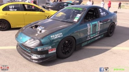 800+HP Acura Integra Creeps in on 190mph