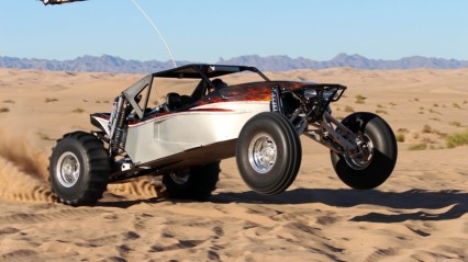 880HP Mid-Engine Sand Rail RIPS Up The Desert