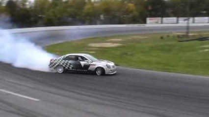 A Drifting Cadillac CTS-V Is Definitely Something You NEVER See!
