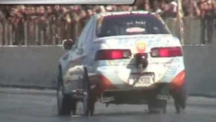 Acura Integra Does FULL Reverse Wheelie After Missing Shift