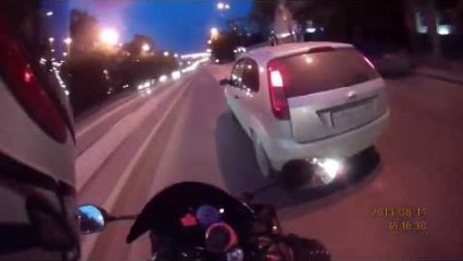 Aggressive Bikers Attack and Get Instant KARMA!
