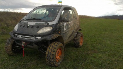 All Terrain Smart Car on Steroids – Go Anywhere in This Little Rig