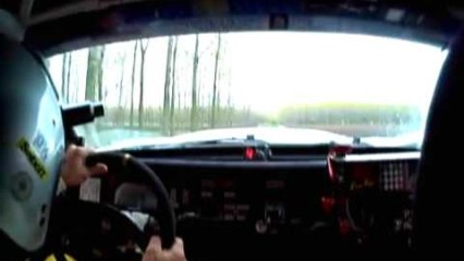AMAZING Rally Car Save on the Dirt