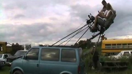 Astro Van Roller Coaster Rig Is On The CRAZY Side!