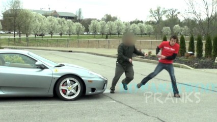Attacked By Ferrari Owner – Pee Prank