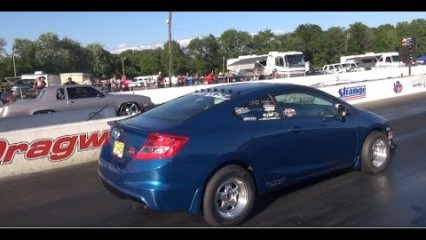 Awkward Moment: G-Body on 22s walks a Boosted Civic