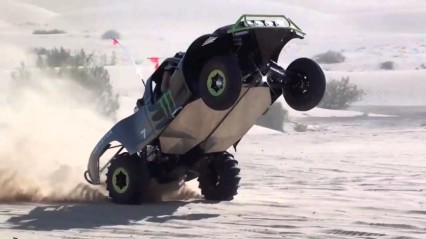 BADASS Sand Truck Hits The Dunes