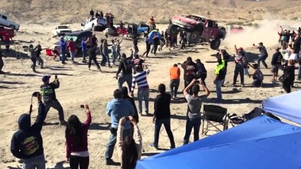 BAJA 250 INSANITY – Trophy Trucks Have Crazy Close Calls, Fires And BADASS Flybys