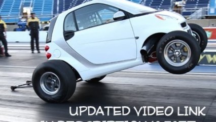 Big Block Chevy Powered Smart Car! Best Power To Weight RATIO!