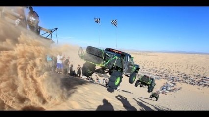 BJ Baldwin INSANITY at Glamis In A Trophy Truck