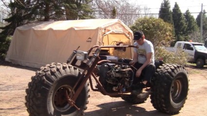 Black Widow Monster Trike test drive – BEAST BIKE!