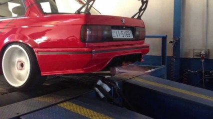 BMW E30 Turbo Drift Car – Anti Lag Flame Exhaust