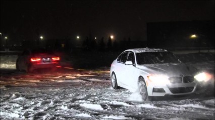 BMW vs. Audi – Tug-of-War in the Snow