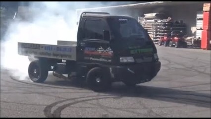 BOOSTED Hayabusa MINI Truck ROASTS The Tires!