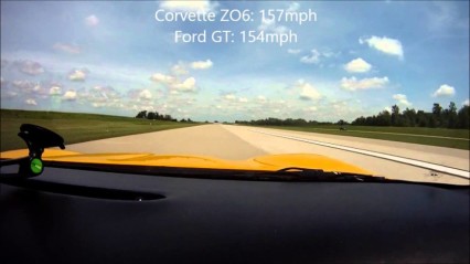 Built Corvette C5 Z06 vs Modded Ford GT