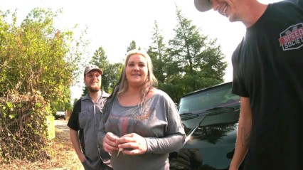 C10 Winner Justine B of Redway, CA – Delivery of her Truck w/ Josh Kalis