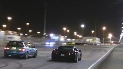 C5 Z06 Gets Smoked by Civics