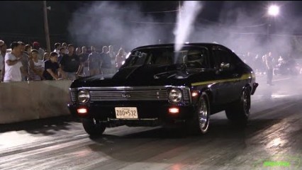 CLEAN Nitrous Nova Flirts with 8s at Over 150MPH