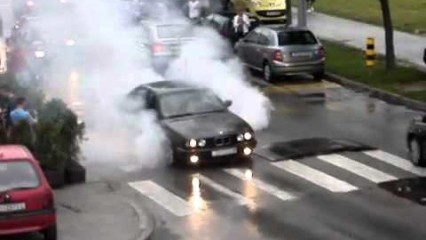 Clutch Burnout So Bad The Transmission Catches Fire