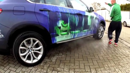 Color Changing BMW X6 Hides a Surprise