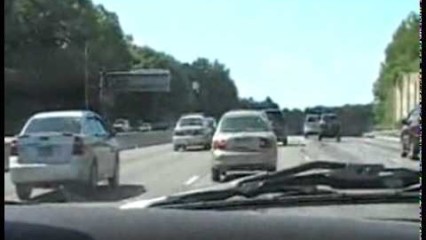 Cop Scares Person Driving TOO SLOW In The Fast Lane!