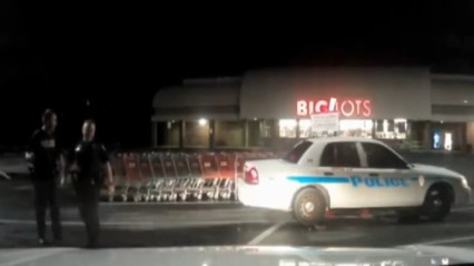 Cops Return Shopping Carts In Hilarious Fashion