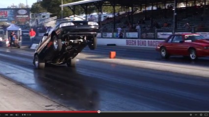 Coyote powered Mustang Bangs 3rd Gear In the Air