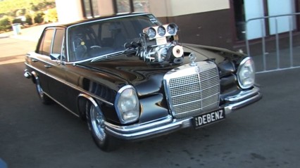 CRAZY BLOWN Old School Mercedes With A Small Block!