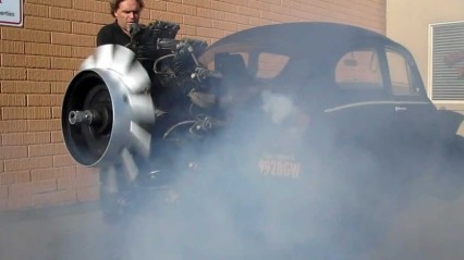 CRAZY Radial Engine Start-Up On A VW Bug!