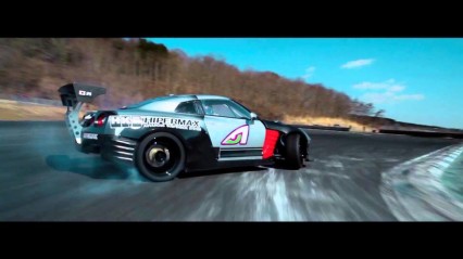 Daigo Saito’s 1000HP HKS R35 RWD GT-R Formula D Shakedown
