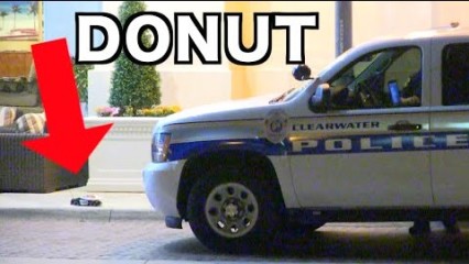 Do Cops Like Donuts? PRANK on the POLICE!