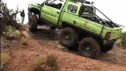 Dodge T-Rex 6×6 Rolls Over The Camera Man!