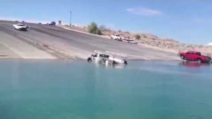 Epic Boat Launch FAIL – Brand New Chevy Truck Fully SUBMERGED!